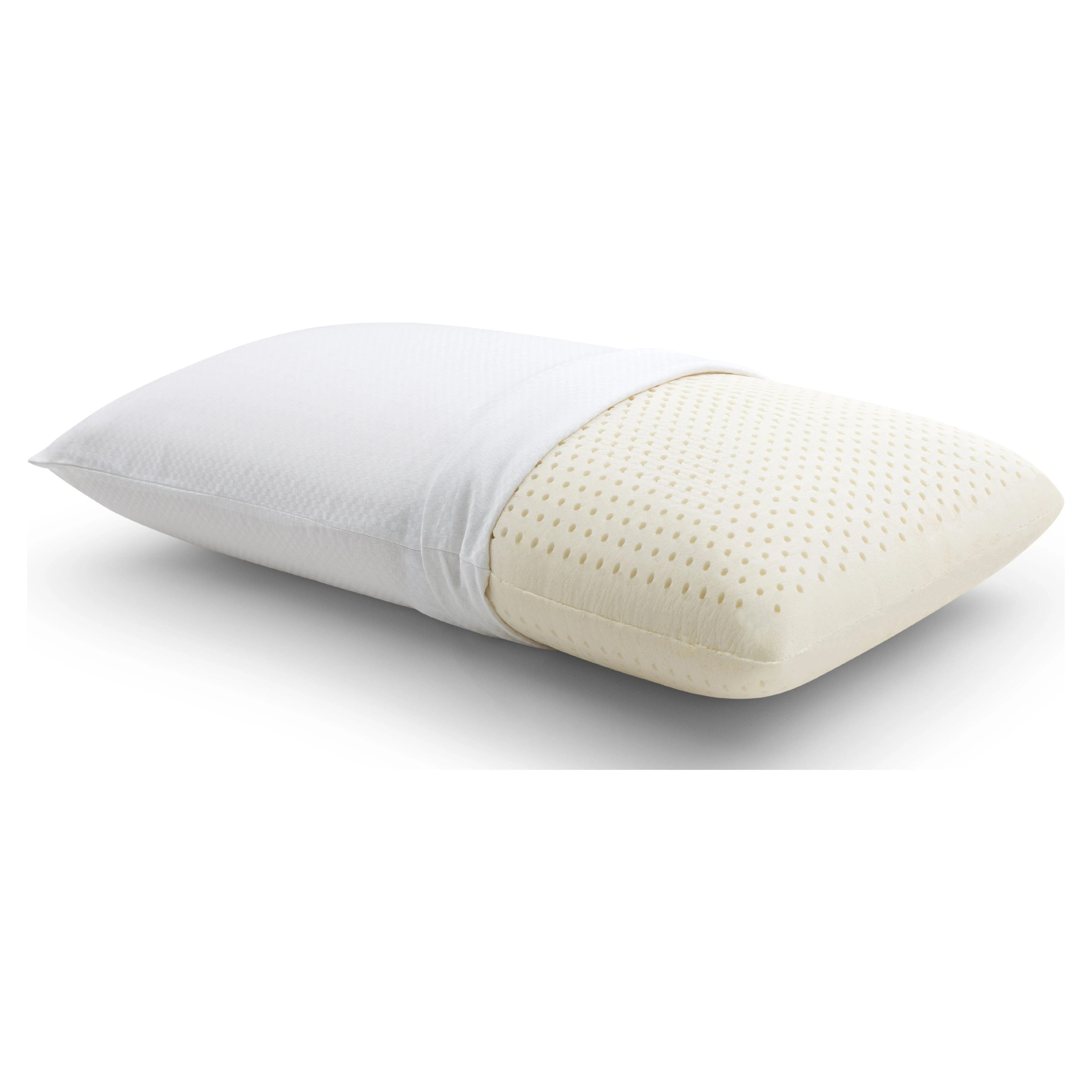 Beautyrest Latex Foam Bed Pillow with Removable Cotton Cover, King | Walmart (US)