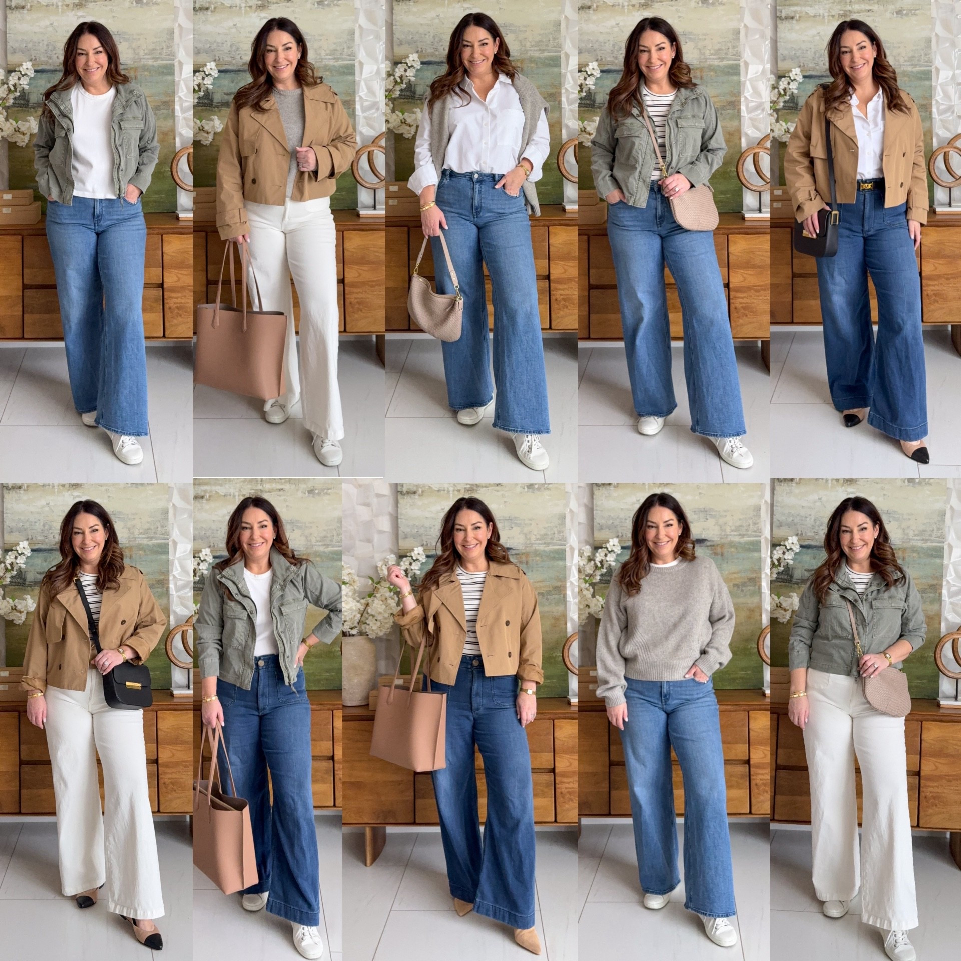 Casual spring capsule 

#LTKMidsize #LTKOver40 #LTKSeasonal