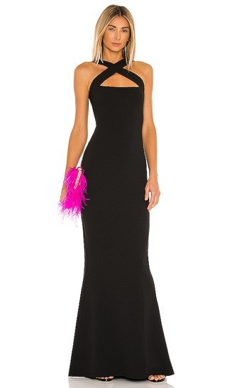 Nookie x REVOLVE Viva 2Way Gown in Black. - size XS (also in L, S, XL) | Revolve Clothing (Global)
