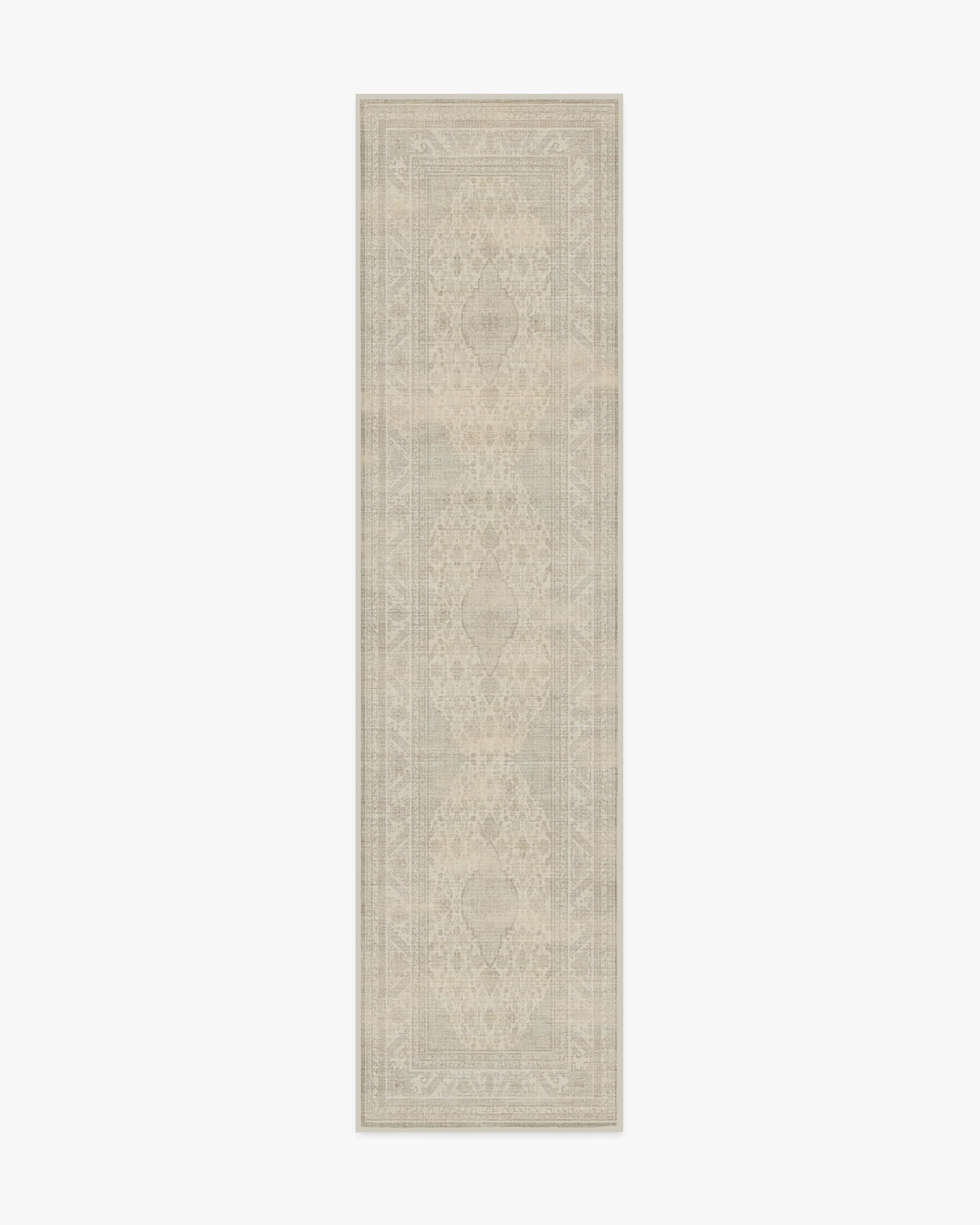 Rowan Soft Grey & Ivory Rug | Ruggable