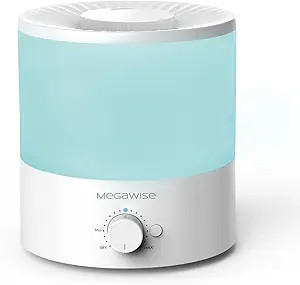 MegaWise Ultrasonic Cool Mist Humidifier SK7620 - 1.5L Capacity, Whisper-Quiet Operation, Adjusta... | Amazon (US)