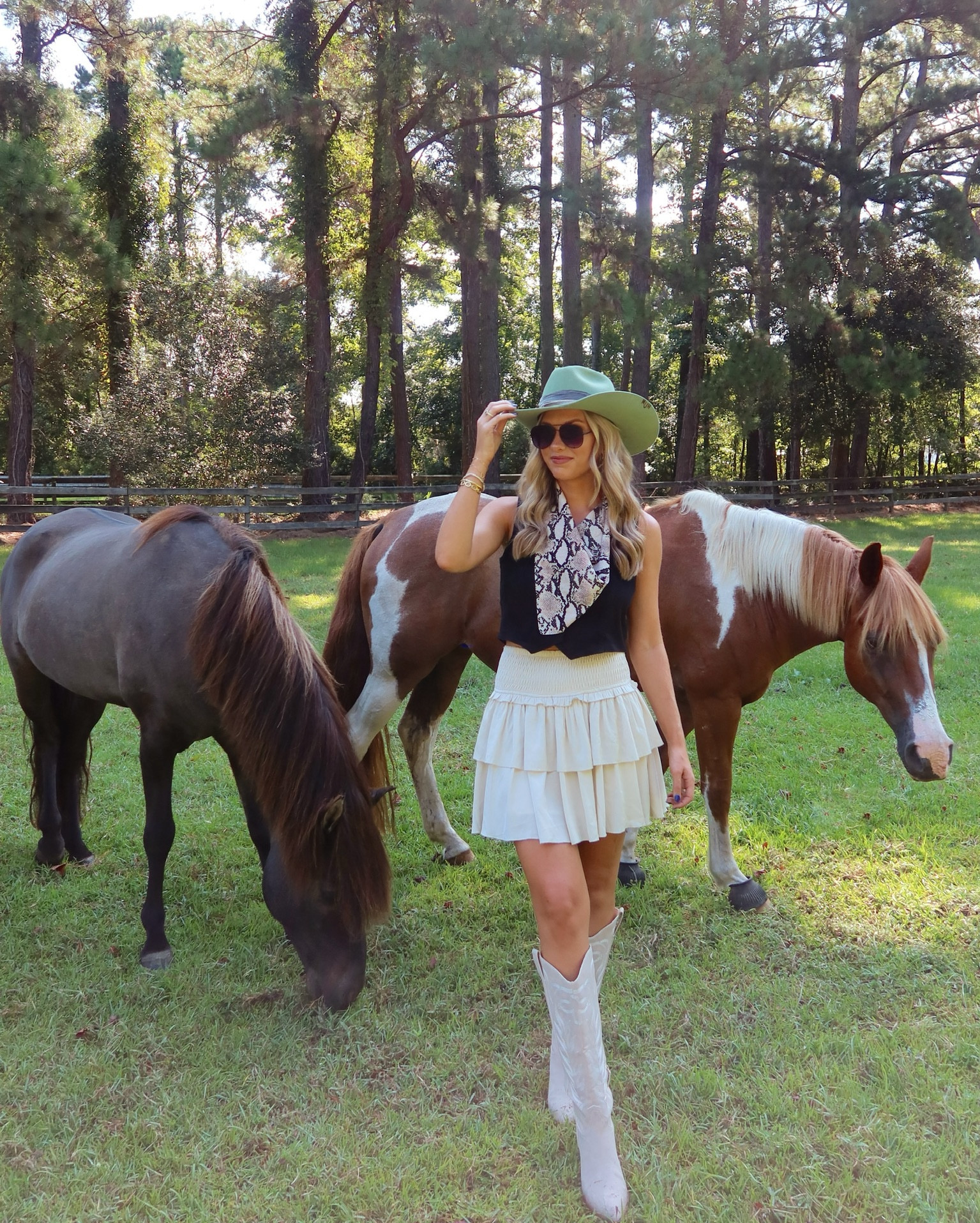 Country Concert Outfit Inspo! I’ve been loving this vest from Amazon, it’s perfect for any outfit! 

Country Concert Outfit 
Fall Outfit 
Western Fashion
Cowboy Boots 
Moreewithmo 

#LTKFindsUnder50 #LTKShoeCrush #LTKFindsUnder100