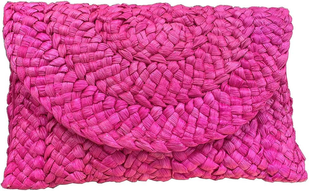 Straw Clutch Bags for Women Summer Evening Handbags Bride Wedding Purse Vacation Beach Clutch Han... | Amazon (US)