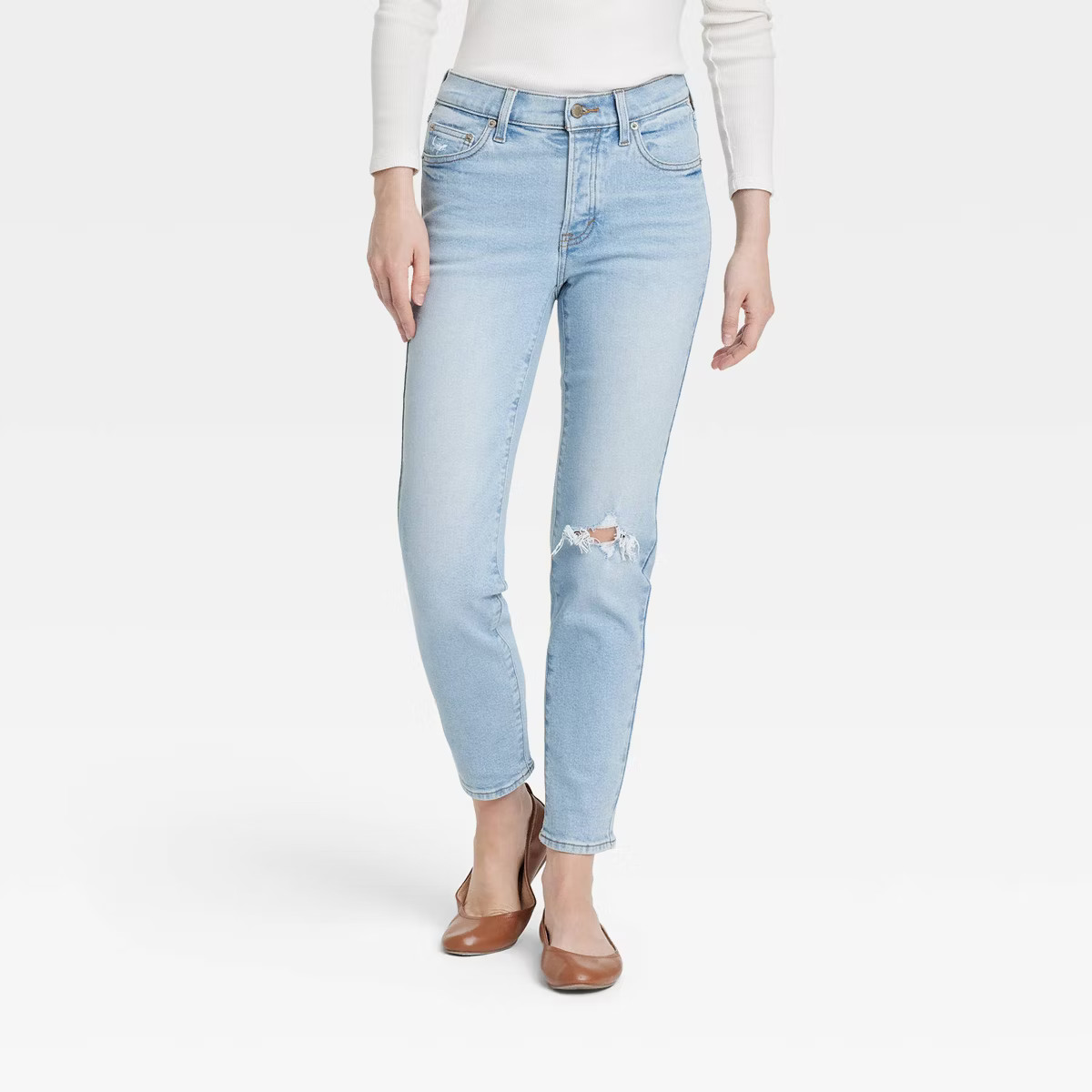 Women's Mid-Rise 80's Slim Fit Jeans - Universal Thread™ | Target