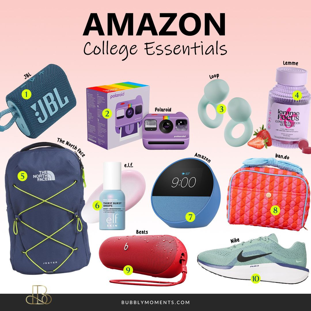 🎓 Getting ready for college? Check out these college essentials from Amazon that can help make student life easier. From dorm room basics and study supplies to everyday must-haves, these finds are perfect for staying organized and prepared throughout the school year. Whether you're a freshman or returning student, you'll find helpful items for campus life, studying, and your daily routine. Save this post for later and browse these college favorites!
#LTKFinds #LTKStyle #LTKSeasonal #CollegeEssentials #BackToSchool #CollegeLife #StudentLife #DormRoom #StudyEssentials #SchoolSupplies #CampusLife #AmazonFinds #AmazonFavorites #DormDecor #Organization #Productivity #CollegeMustHaves #UniversityLife #SchoolReady  

 