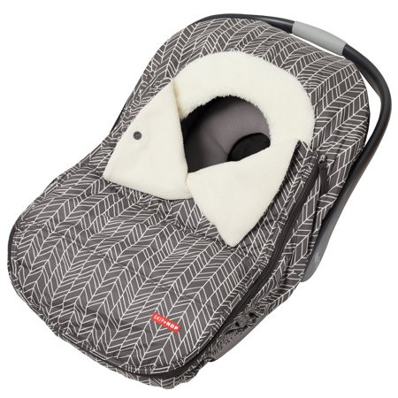 Skip Hop Stroll & Go Car Seat Cover, Grey Feather | Walmart (US)