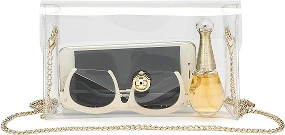 Vorspack Clear Purse Gift for Women Clear Crossbody Bag Cute for Sports Concert Prom Party Presen... | Amazon (US)