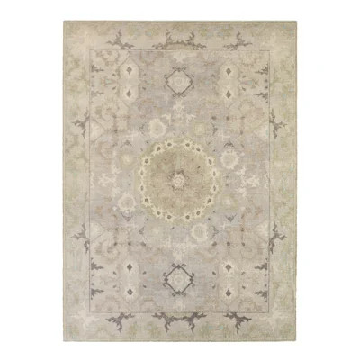 Kai Modify Overdyed Hand-Knotted Gray Area Rug | Perigold