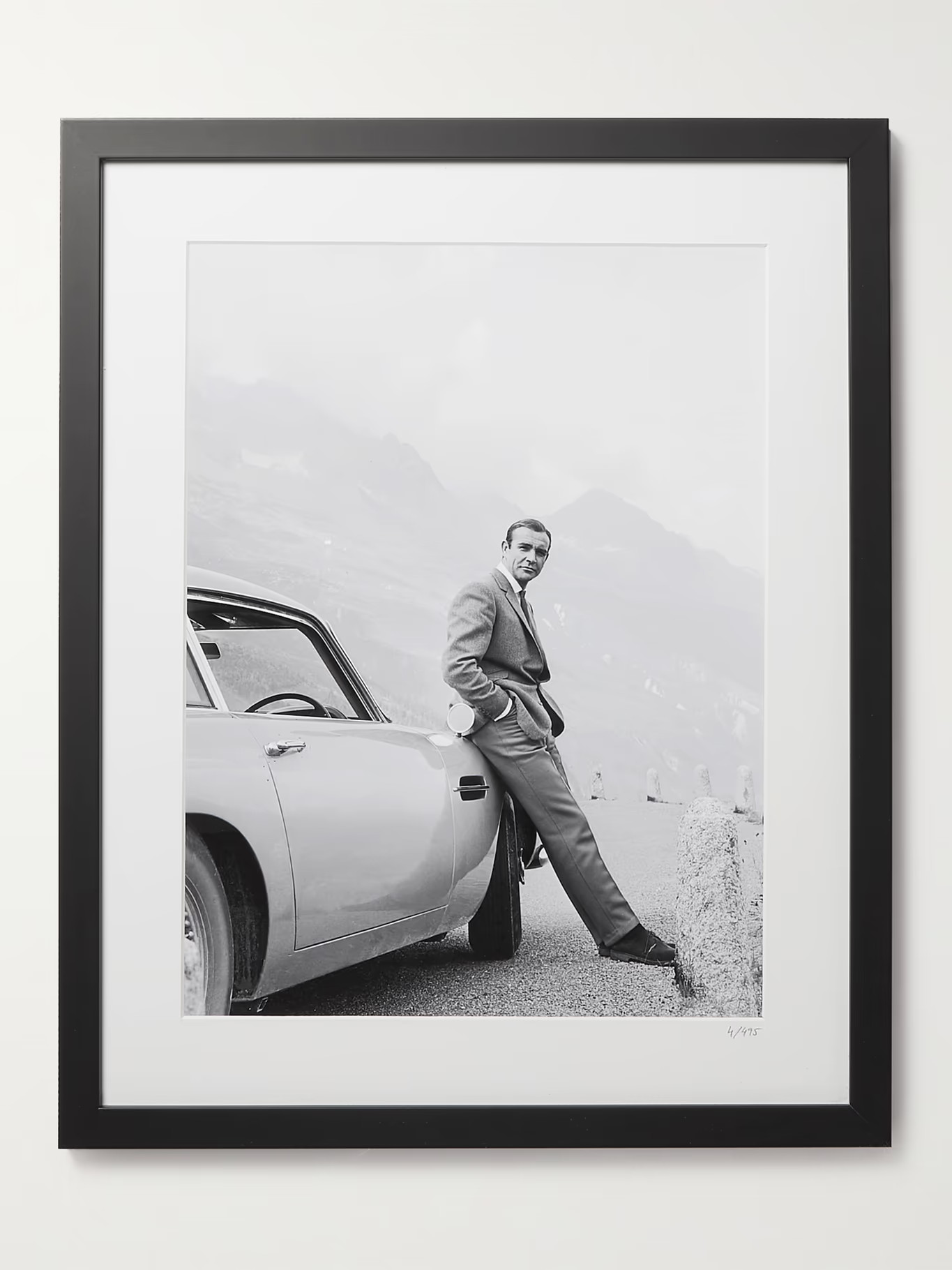 Framed 1964 Sean Connery in James Bond Print, 16" x 20" | Mr Porter (US & CA)