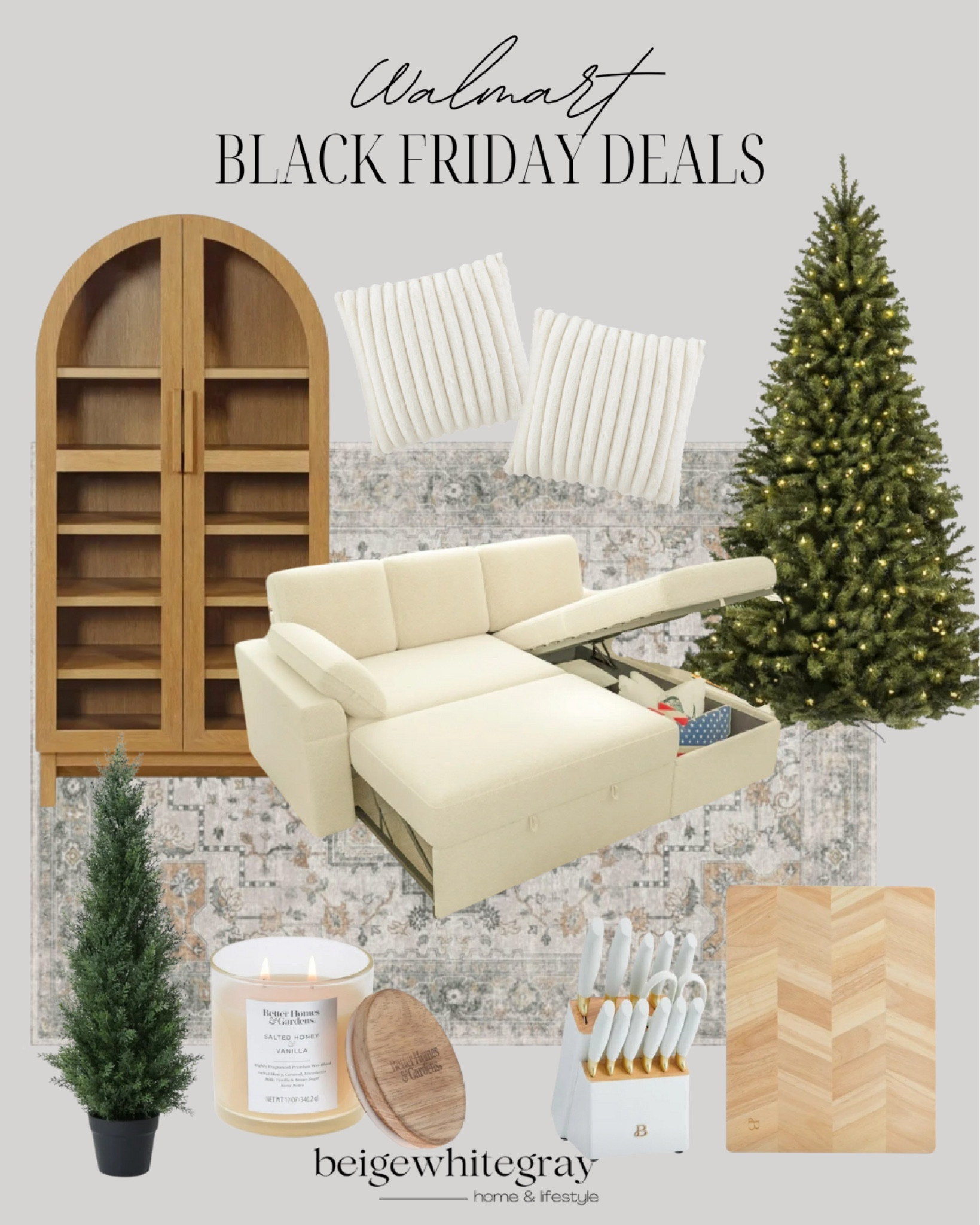 Black Friday home deals at Walmart.
I have this arched cabinet and I can’t believe the price! The sleeper sofa is also such an awesome addition for extra sleeping this holiday season. The rug and everything here is on sale for Black Friday 

#LTKSaleAlert #LTKHome #LTKCyberWeek
