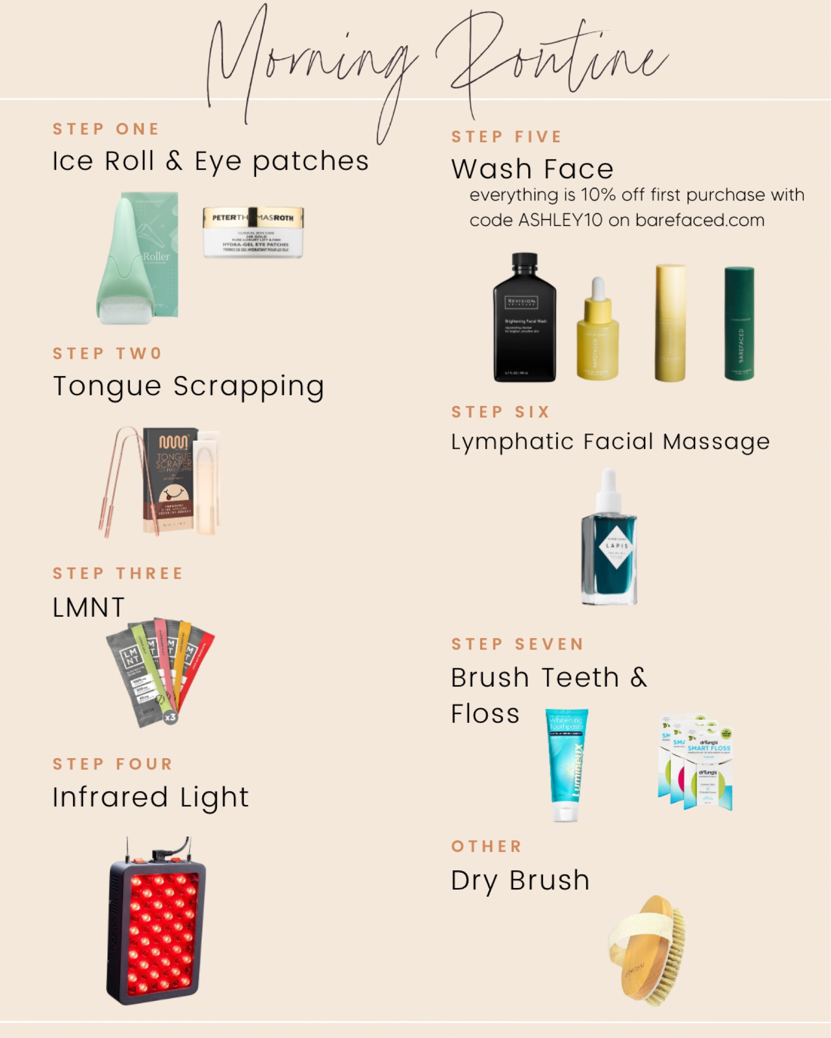 My morning wellness routine! 

#LTKFind #LTKbeauty