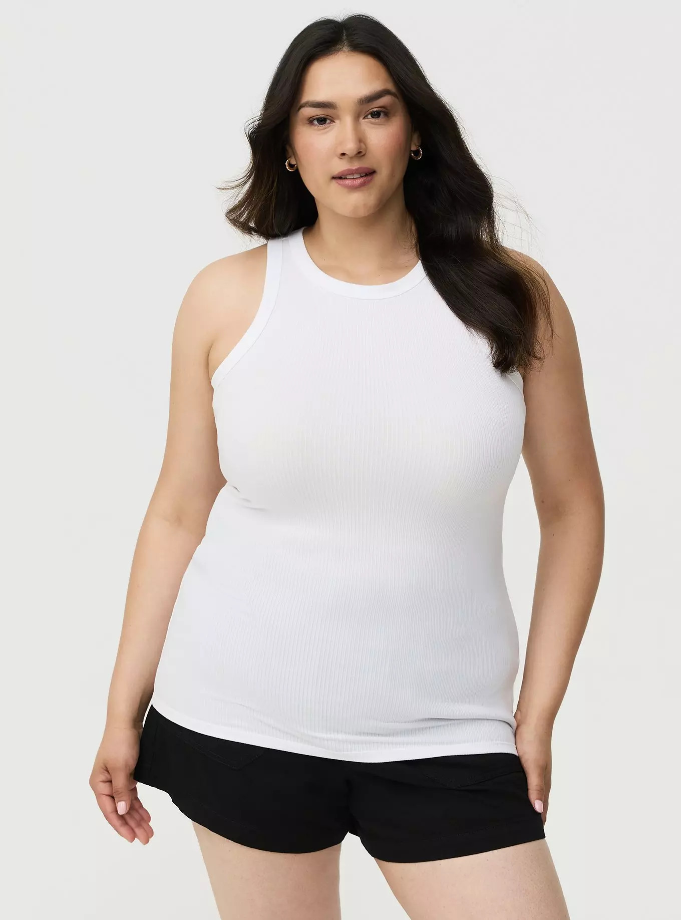 Ribbed High Neck Tank Top | Torrid (US & Canada)