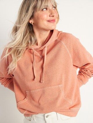 Vintage Specially Dyed Pullover Hoodie for Women | Old Navy (US)