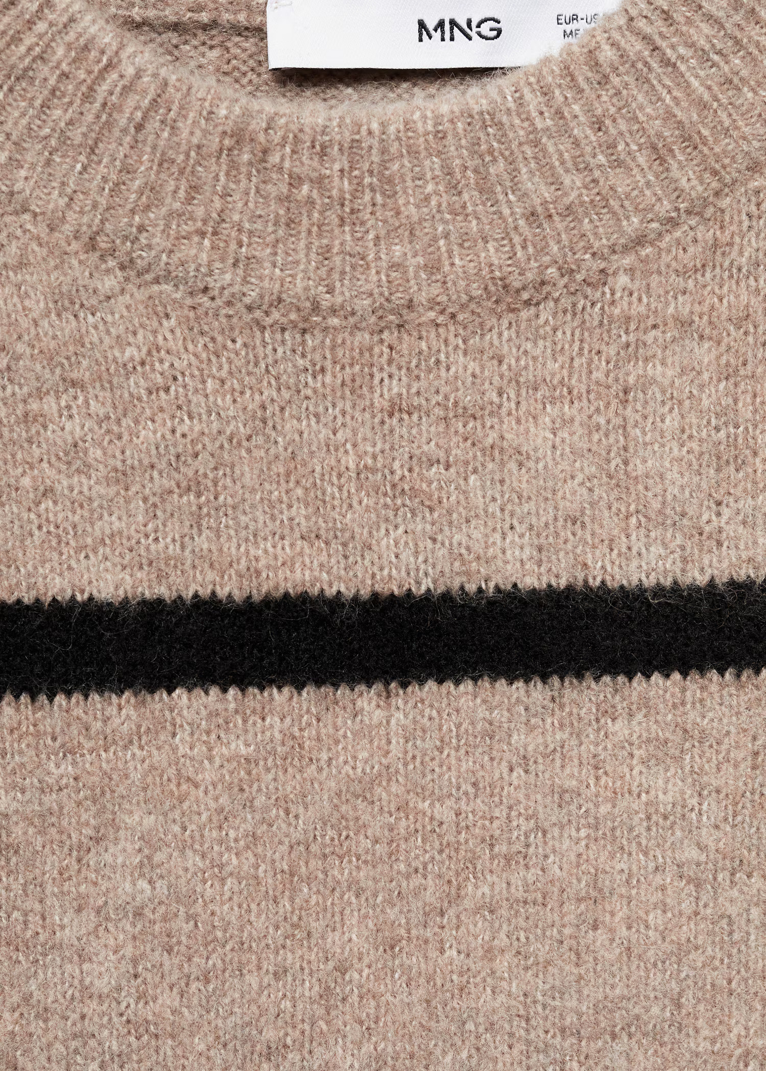 Knit striped sweater | MANGO (UK)