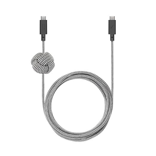 Native Union Anchor Cable 240W – 10ft Reinforced Braided USB-C to USB-C Power Delivery 3.1 Char... | Amazon (US)