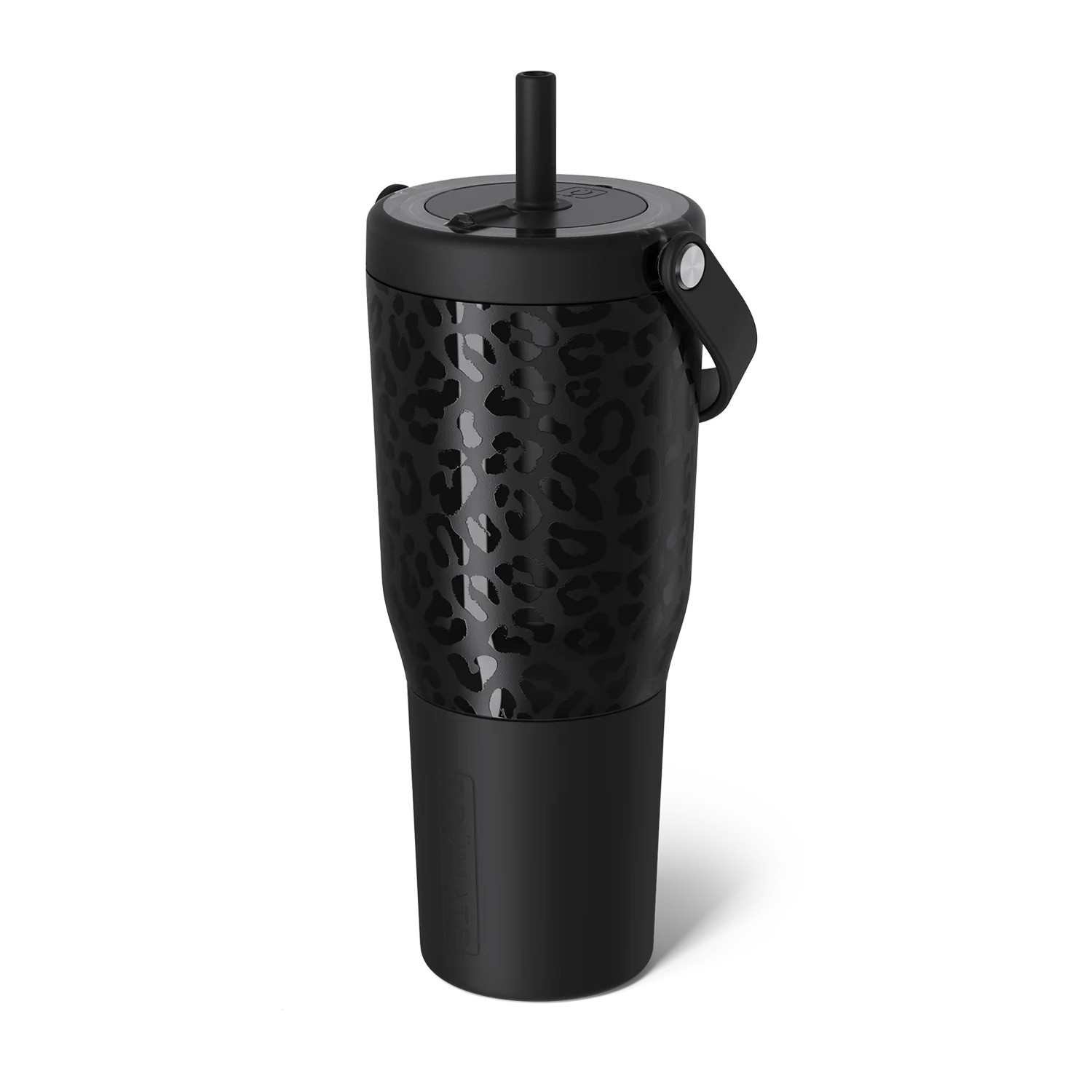 Resa Onyx Leopard: 35 oz Tumbler with Straw | BrüMate | Brumate