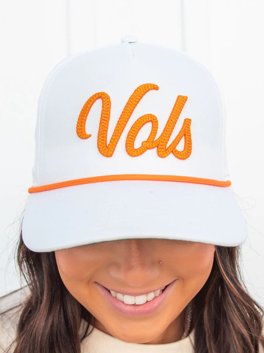 "Vols" Script Chain Stitch Cap - Southern Made | Shop Southern Made & Southern Made Tees
