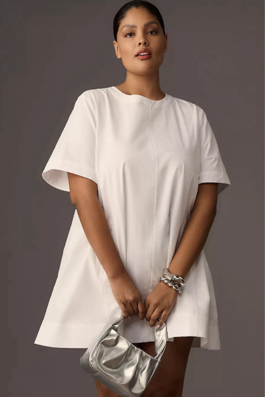 A crisp white dress is always fresh for spring and I love it here in this swing dress from @anthropologie 

#LTKstyletip #LTKover40 #LTKsalealert