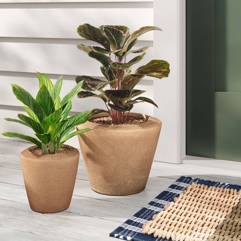 Earthenware Weathered Indoor/Outdoor Planter Pot - Threshold™ designed with Studio McGee | Target
