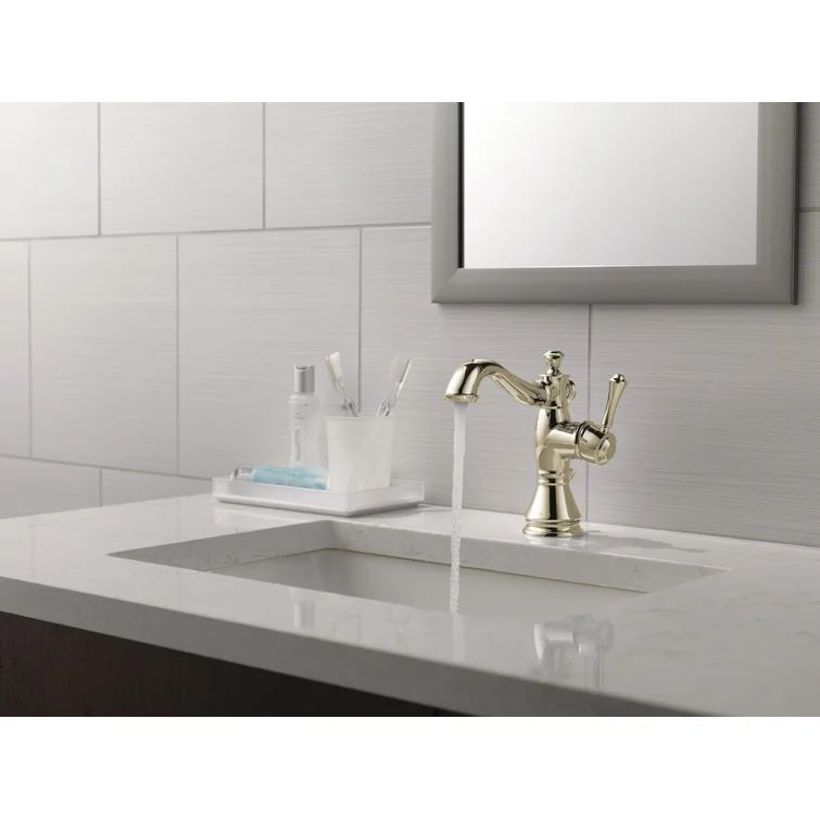 597LF-PNMPU Cassidy™ Single Hole Bathroom Faucet with Drain Assembly | Wayfair North America