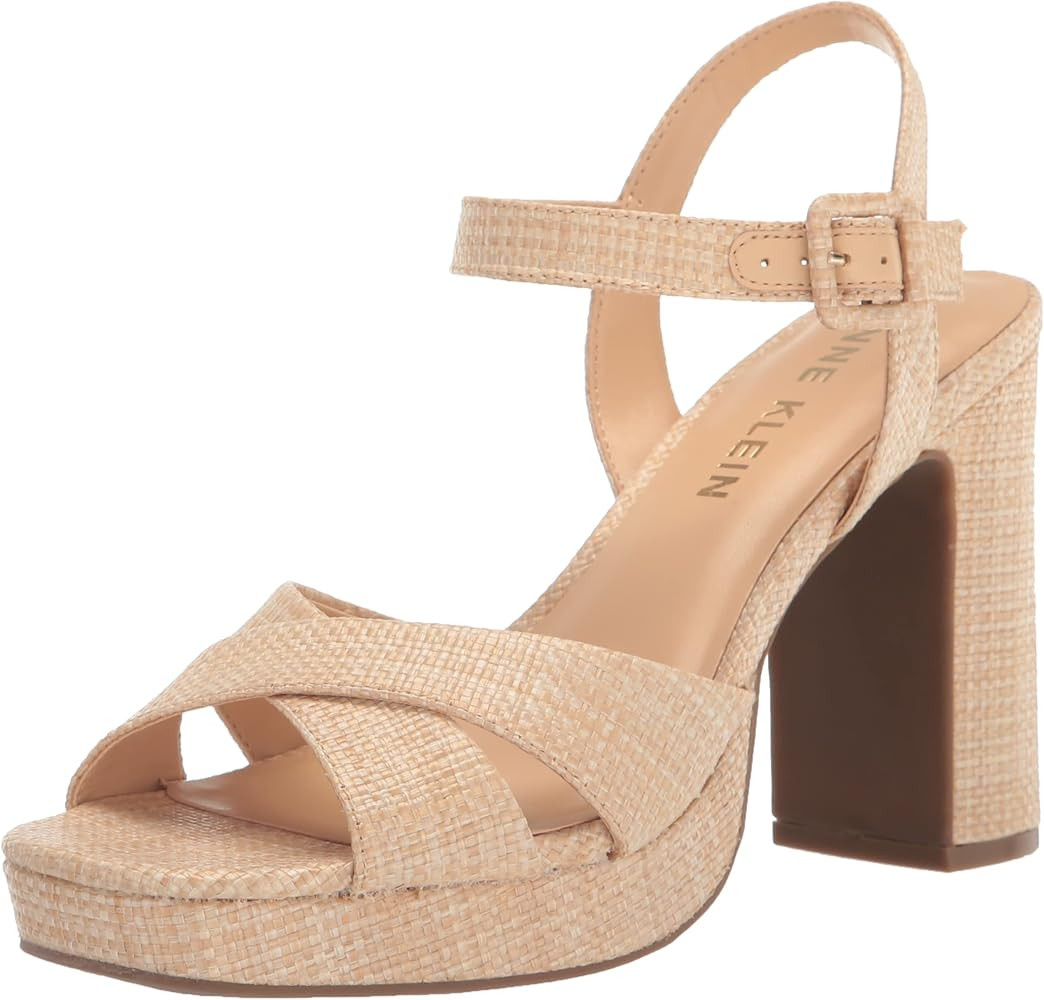 Anne Klein Women's Zena Heeled Sandal | Amazon (US)