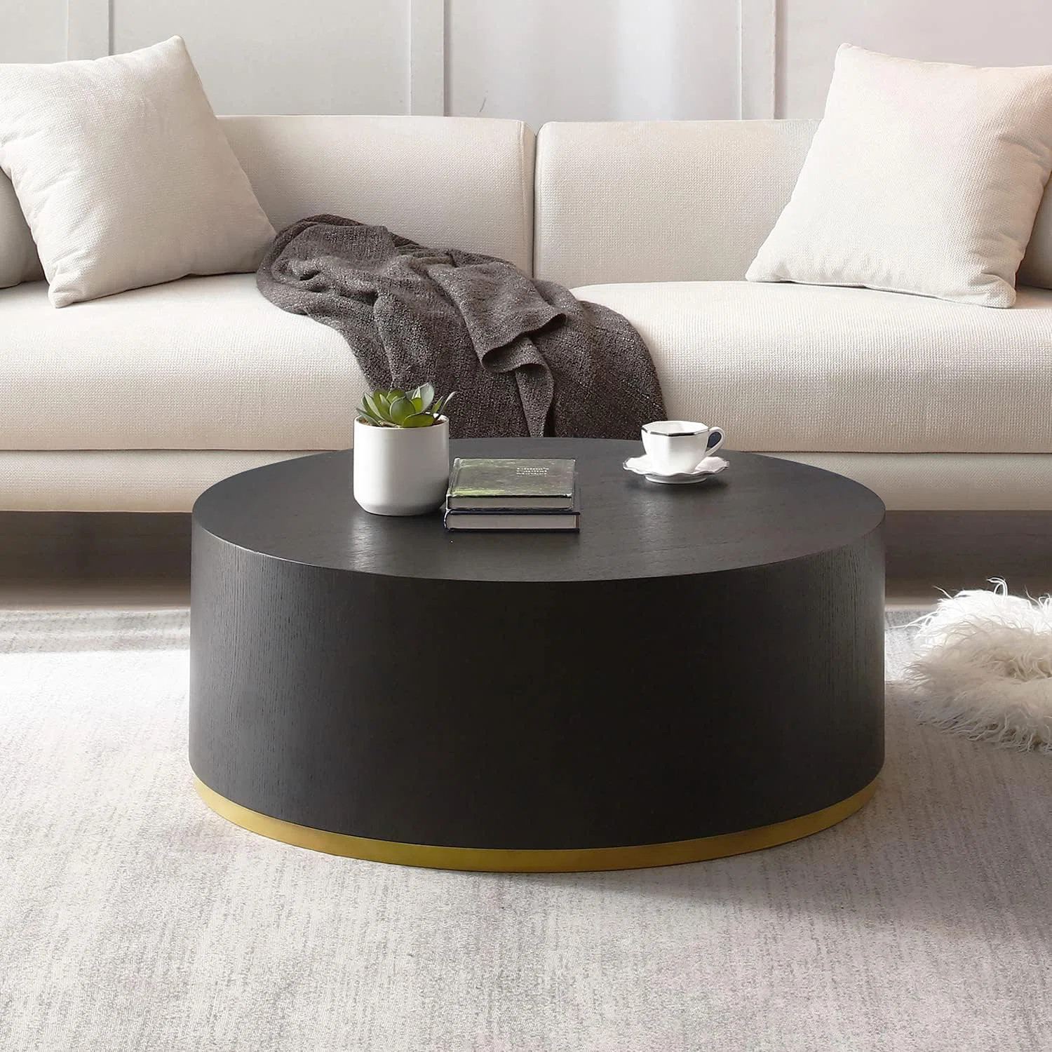Round Coffee Table,End Table, Side Table | Wayfair North America