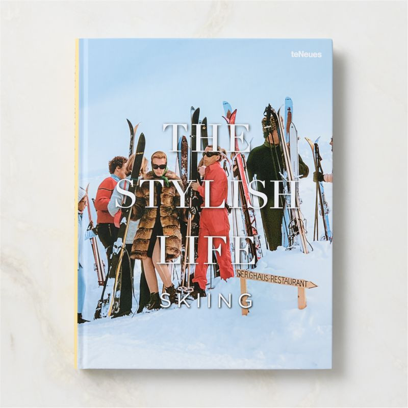 'The Stylish Life: Skiing' Coffee Table Book | CB2 | CB2