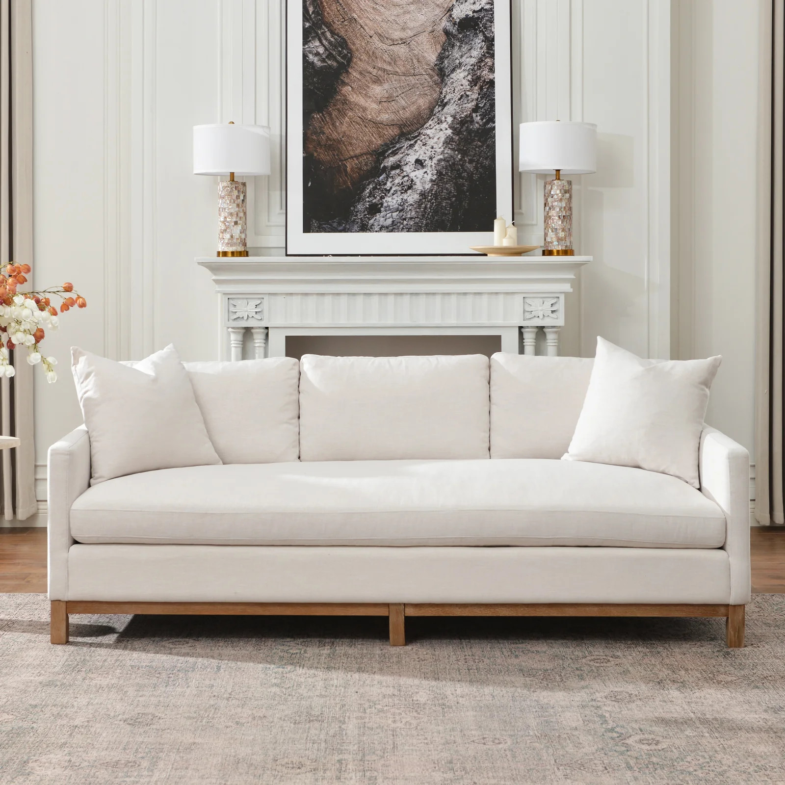 Cami 91'' Upholstered Sofa | Joss & Main
