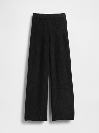 CashSoft Shaker-Stitch Sweater Pants | Gap (US)