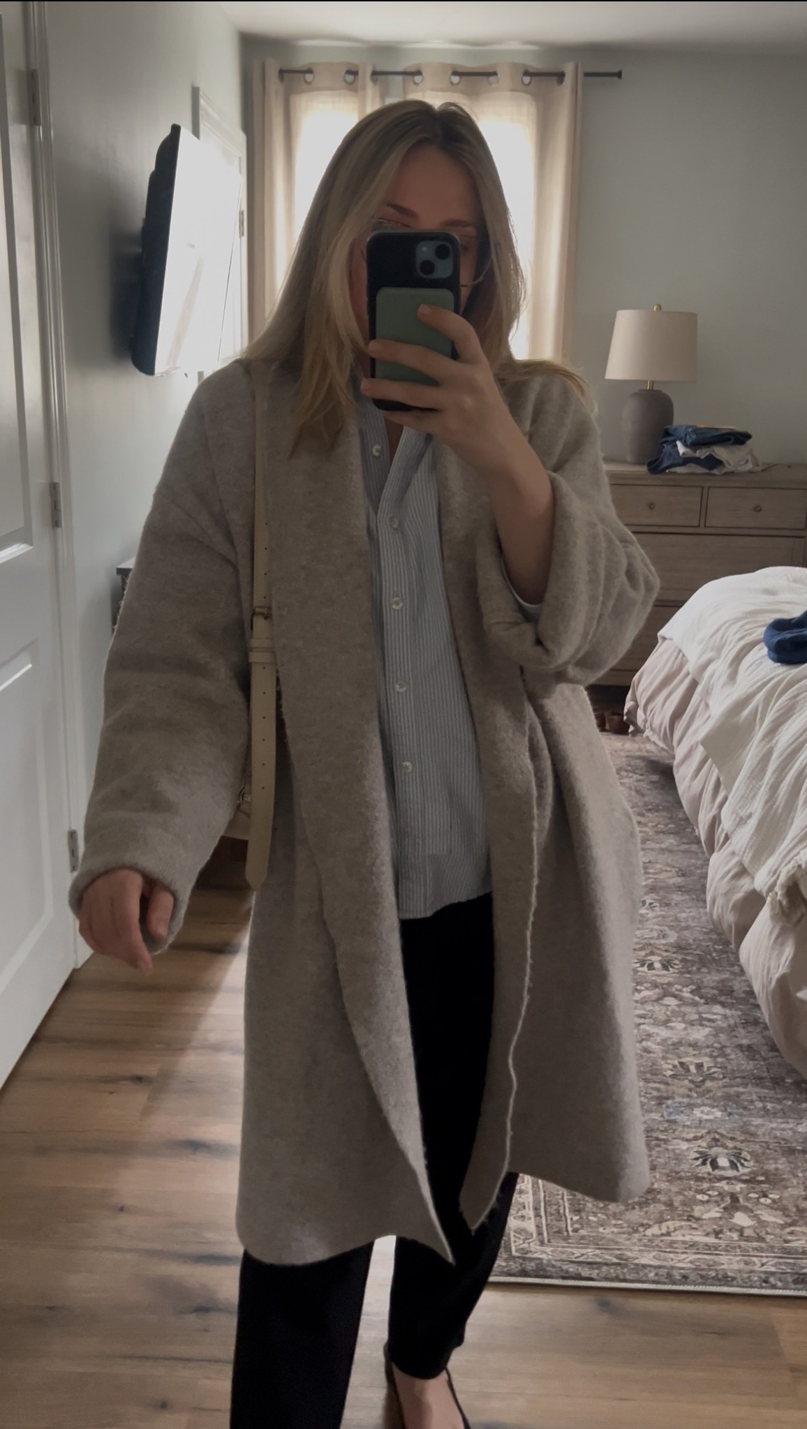 perfect sweater coat - these chilly spring mornings make this cardigan the best pull over for easy styling! It’s one size fits all, I roll up the sleeves (they’re a bit long) but I love the length and all my favorite influencers love it too!

#onesize 

#LTKPetite #LTKStyleTip #LTKMidsize