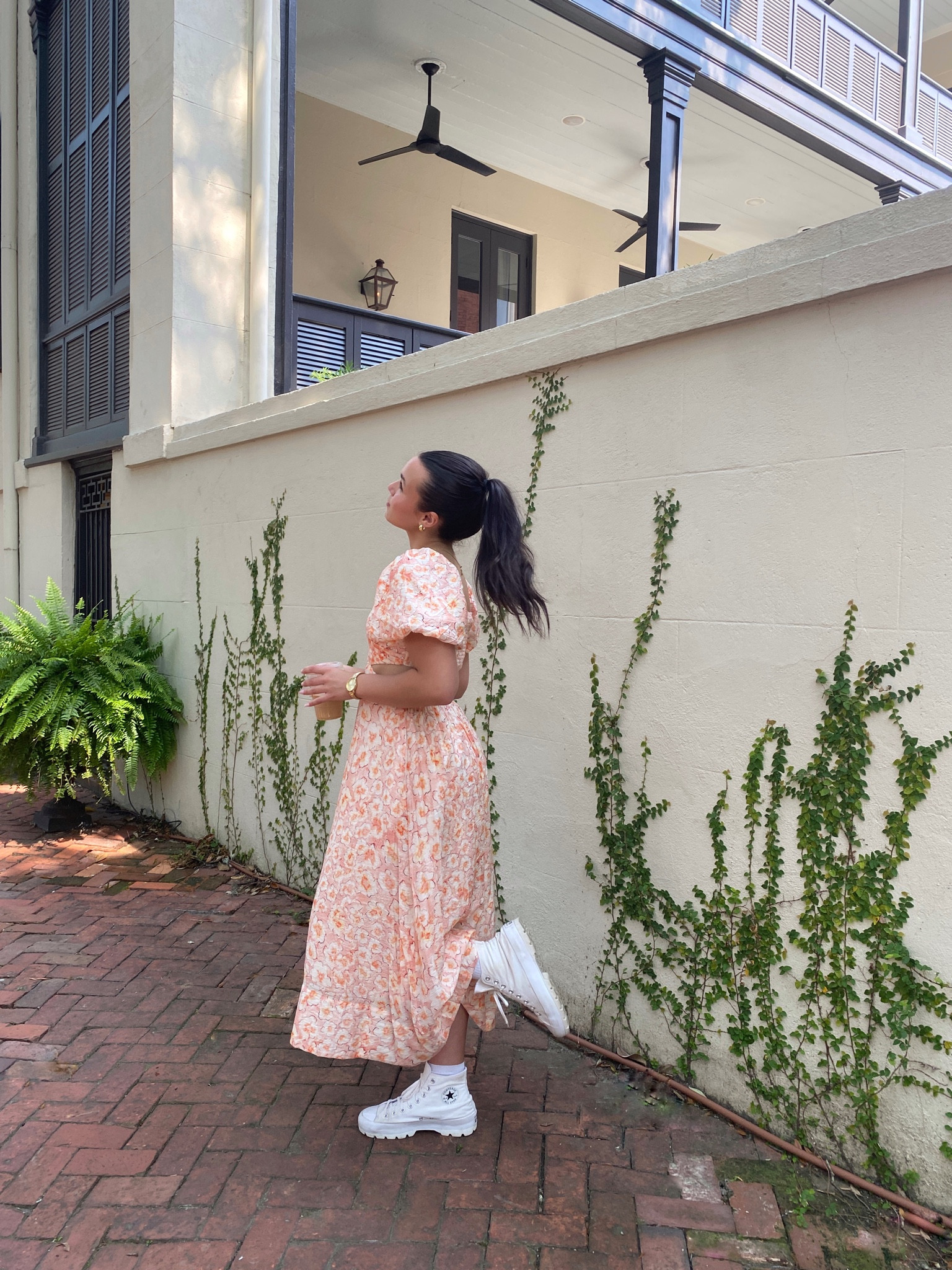 BRUNCH DRESS VIBES 🌸 wearing a 6!! 

#LTKunder50 #LTKSeasonal