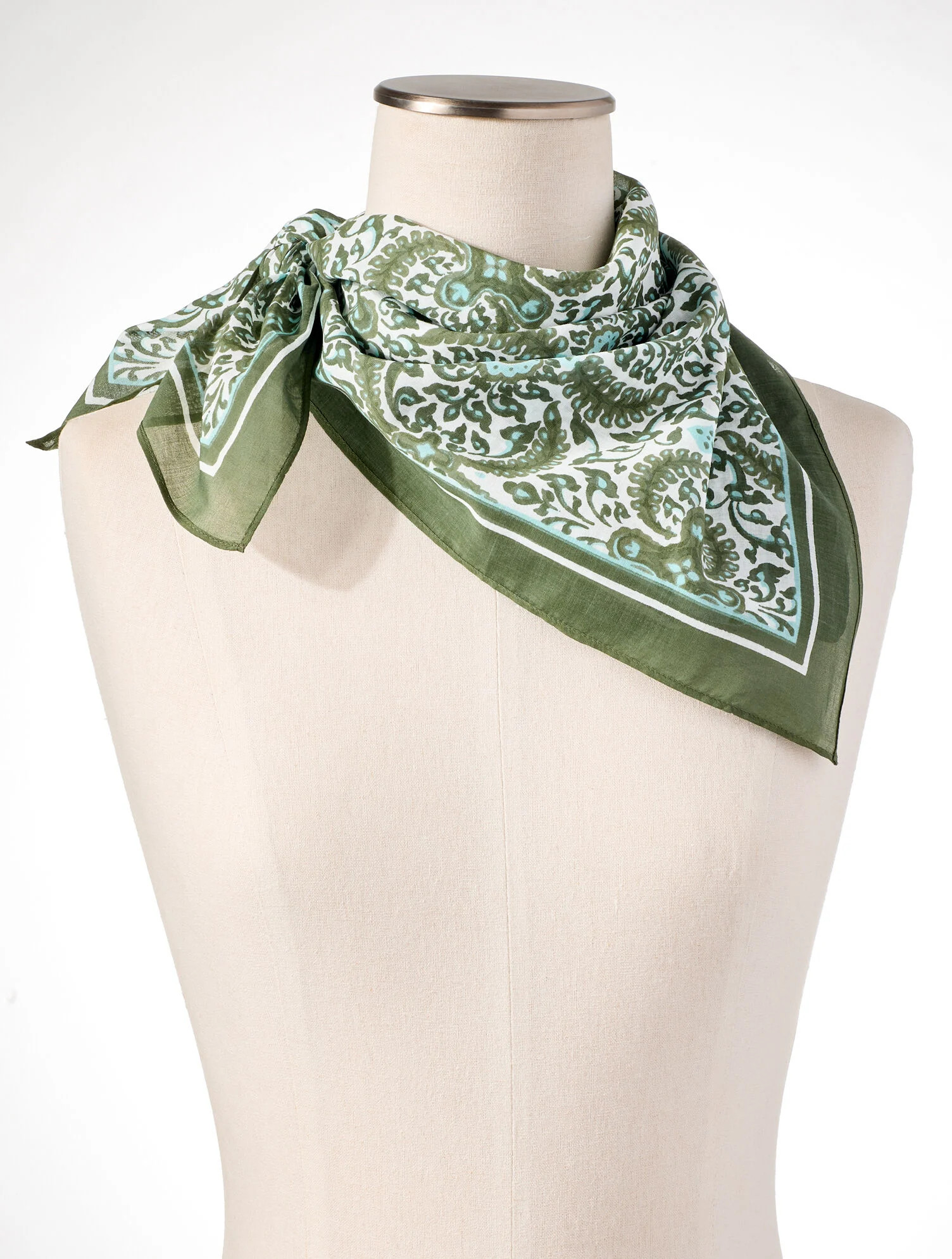 Royal Medallion Square Scarf | Talbots