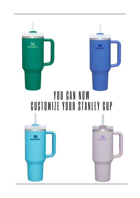 You can now customize your Stanley Cup!!


#LTKunder50 #LTKstyletip #LTKFitness