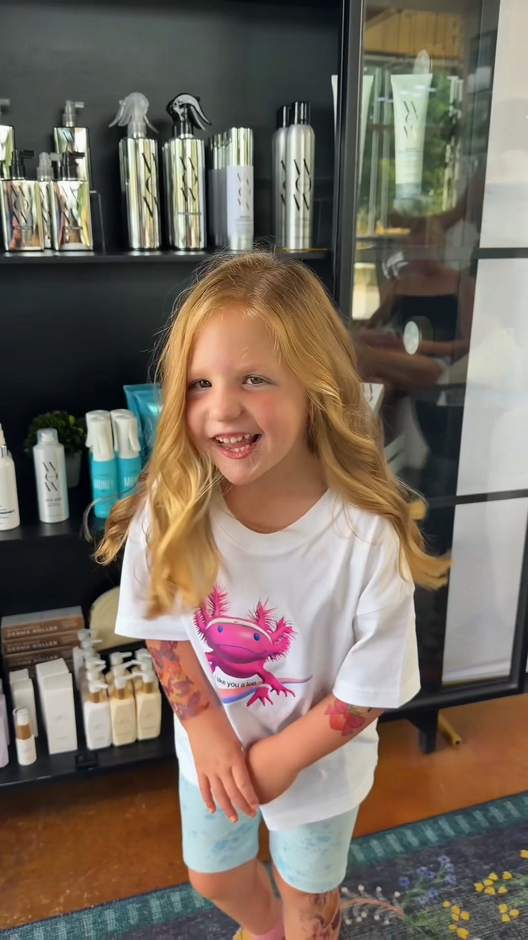 Girls hairstyles, girl hair accessories, girls haircut ideas 

Girls Axolotl graphic shirt 

💇🏼‍♀️💇🏼‍♀️💇🏼‍♀️

#LTKKids #LTKmomlife #LTKgrwm