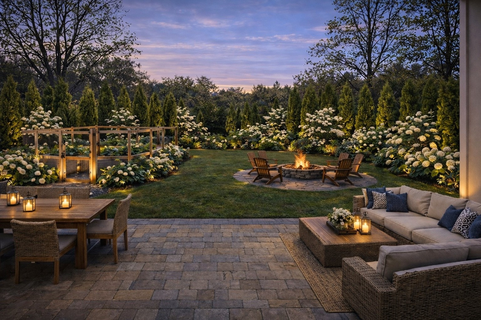 Getting ready to redo our landscaping and add in a new garden bed! Going to line the yard with arborvitae, viburnum, hydrangeas, and some lavender. Can’t wait to share the finished garden with you! #garden #homegarden #DIYgarden #gardening #gardenlayout #gardendesign #gardenideas #gardeninspo 

 #LTKSeasonal #LTKHome