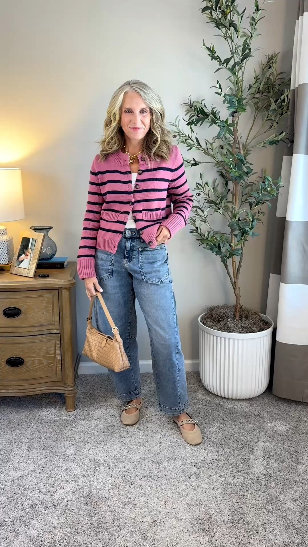 Use code 9Q3A on the cutest sweaters to pair with jeans or pants for work. I’m wearing XS sweaters. @Boden (US) @Ruti