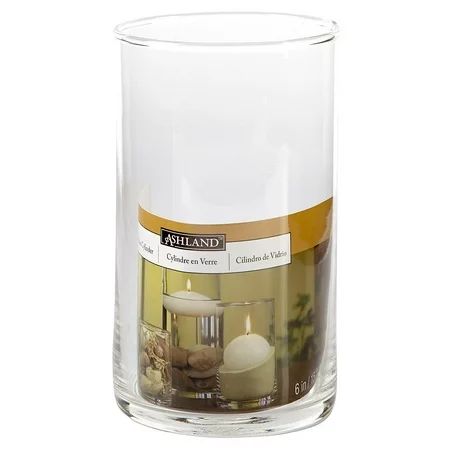 12 Pack: 6 Cylinder Glass Candle Holder by Ashland® | Walmart (US)