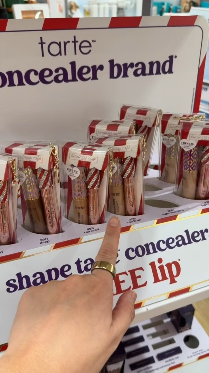 The cutest duo set perfect for a stocking stuffer idea or little gift! Only $32 ($59) value! Both top sellers and amazing I have both. The concealer is a tried and true fav. 

Christmas gift idea, stocking stuffer, gifts for her, tarte 

#ulta @ulta 

#LTKBeauty #LTKGiftGuide #LTKHoliday