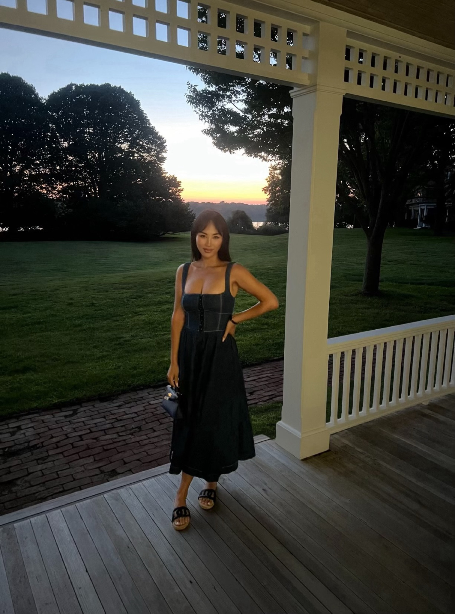 perfect end of summer dress to take into fall! 🍒