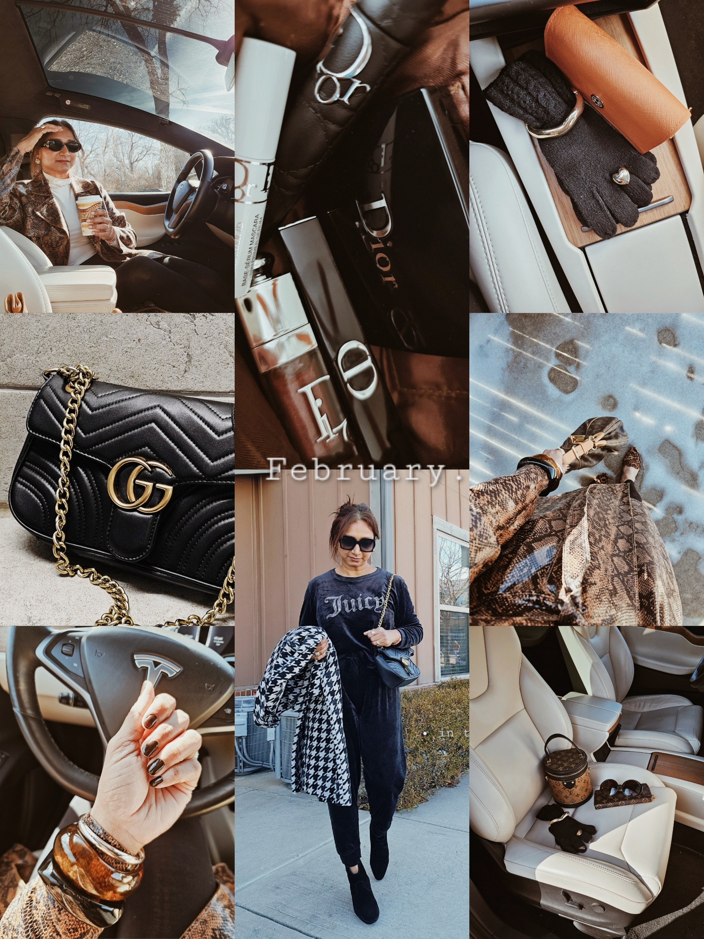 February luxury favorites ✨Linking my Gucci GG Marmont black shoulder bag, Dior beauty essentials (Dior Addict Lip Glow, Dior Lip Maximizer + Dior concealer), gold rectangular women’s watch, pearl bracelet stack, and gold bangles.These are my go-to designer accessories and everyday luxury staples — perfect for elevated daily style, date night, and polished outfits.Designer handbag | luxury beauty | gold watch for women | pearl bracelet stack | Gucci Marmont bag | Dior makeup favorites

#LTKSpringSale #LTKootd #LTKBeauty