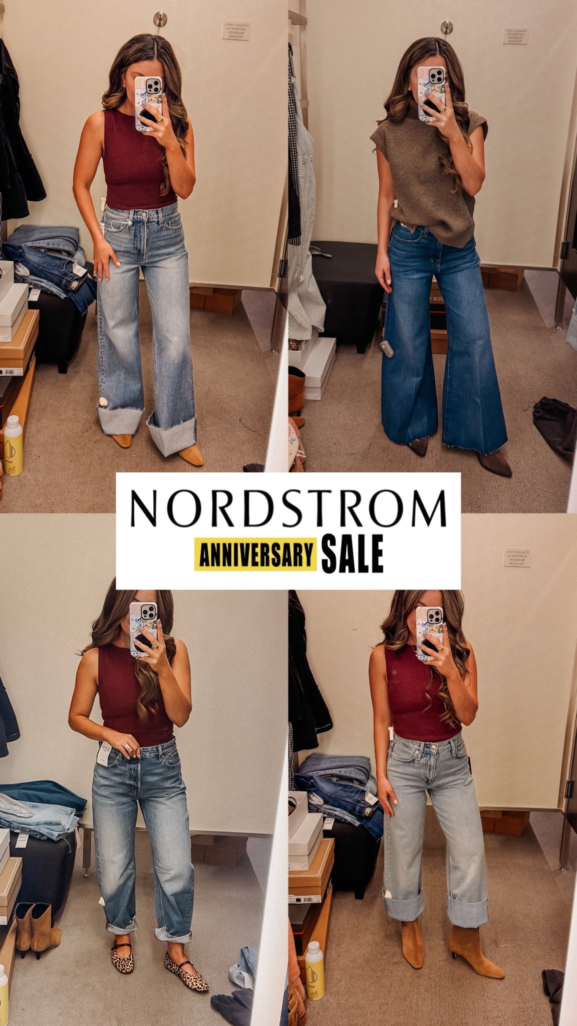 Nordstrom anniversary sale top denim picks!!! Obsessed.

Fall denim
Cropped denim
Cuffed denim
Barrel jeans
Flared jeans
High waisted jeans
Denim on sale
Jeans haul

#LTKSaleAlert #LTKPetite #LTKSeasonal