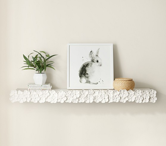 Hydrangea Shelf (36") | Pottery Barn Kids