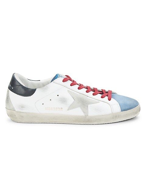 Men's Super Star Distressed Leather Sneakers | Saks Fifth Avenue OFF 5TH
