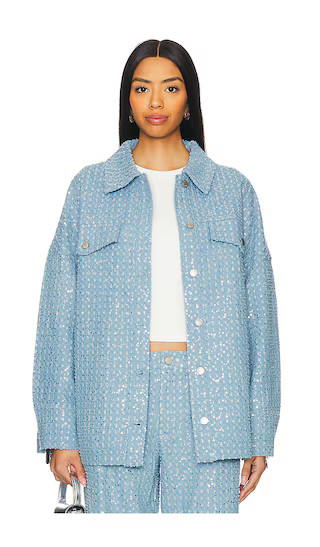 Valentino Jacket in Blue | Revolve Clothing (Global)