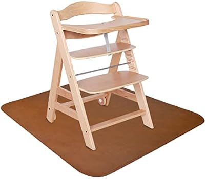 Linkidea Vegan Leather Splat Mat for Under High Chair Floor Protector (39.37" L x 39.37" W) | Amazon (US)
