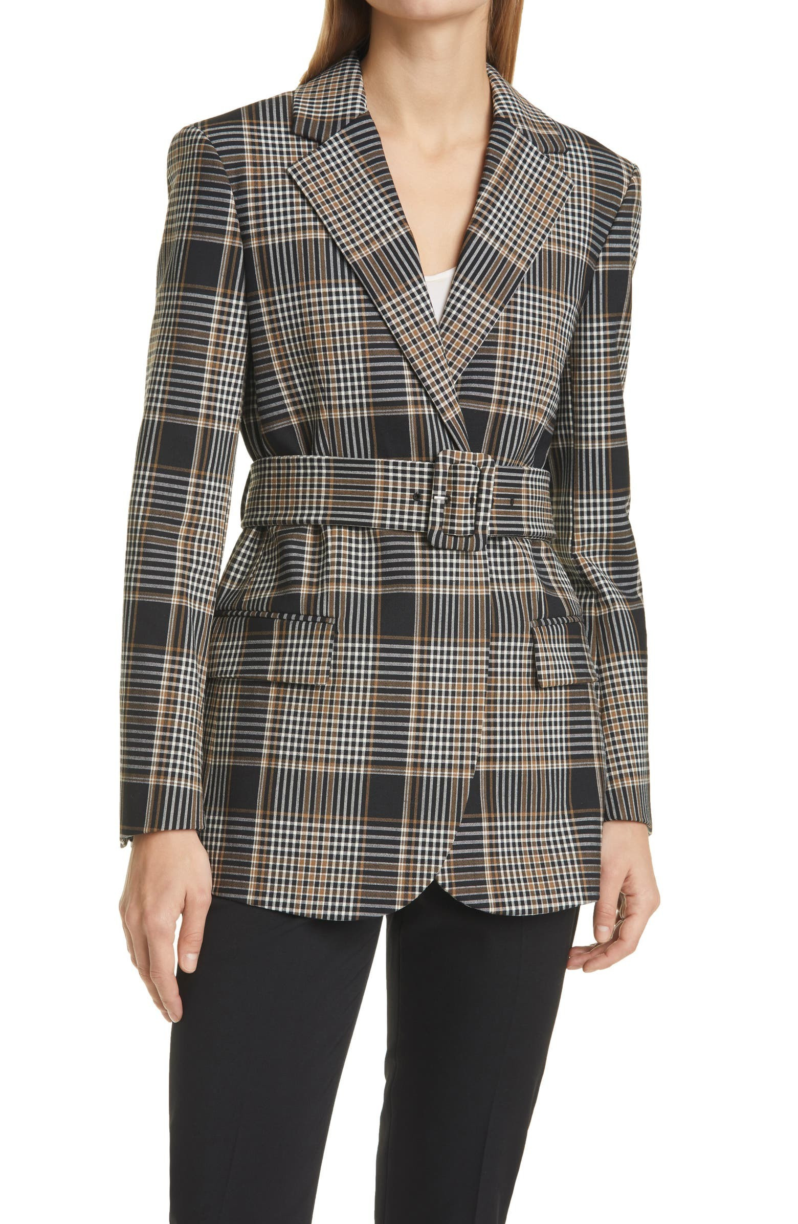 Plaid Double Breasted Blazer | Nordstrom