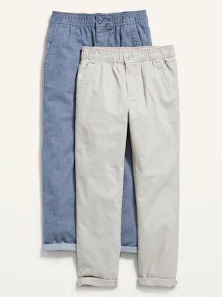 OGC Chino Built-In Flex Taper Pants 2-Pack for Boys | Old Navy (US)