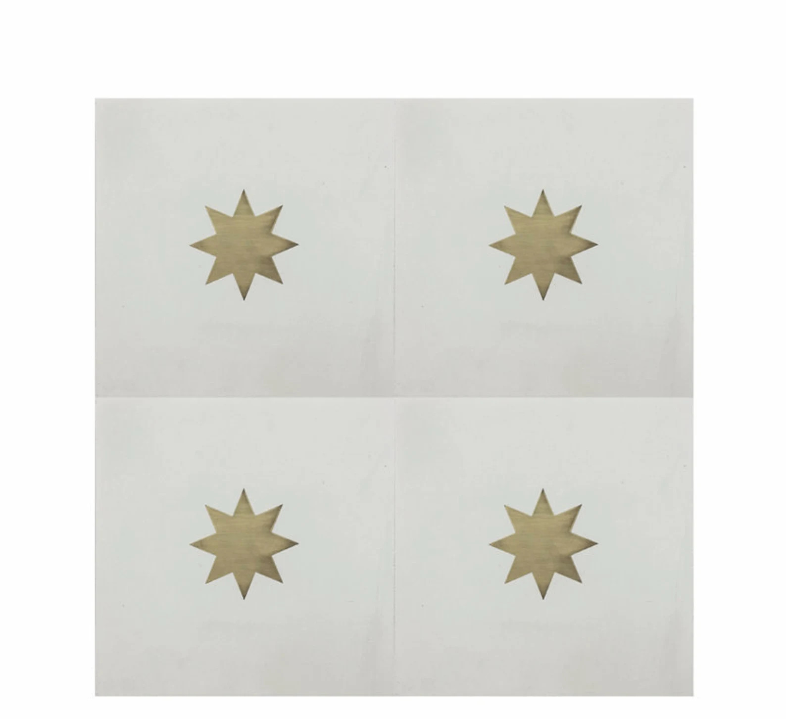 Queen Cement Tile with Brass Inlay | Etsy | Etsy (US)