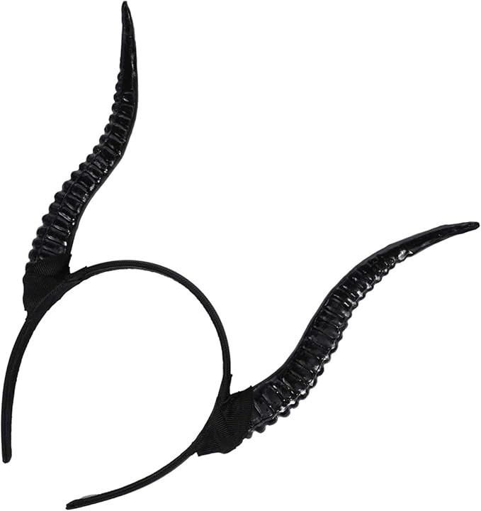 Tomaibaby Halloween Horn Headband Antelope Sheep Horn Hair Hoop Cosplay Photo Props Halloween Cos... | Amazon (US)