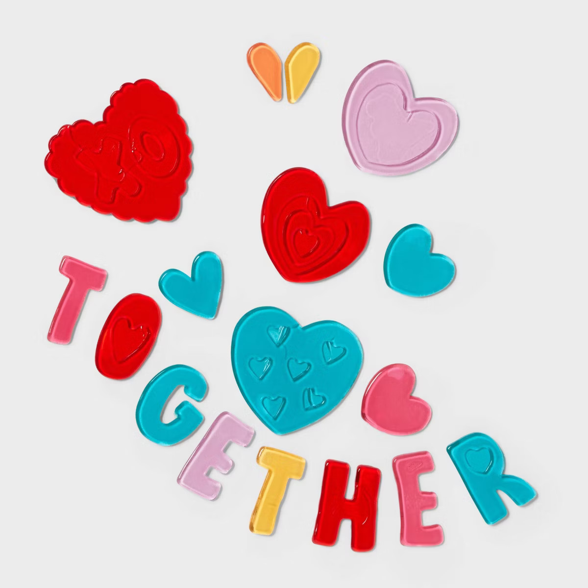 17ct Valentine's Day Window Gel Clings - Spritz™ | Target